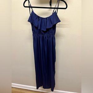 Navy Blue Maxi Dress